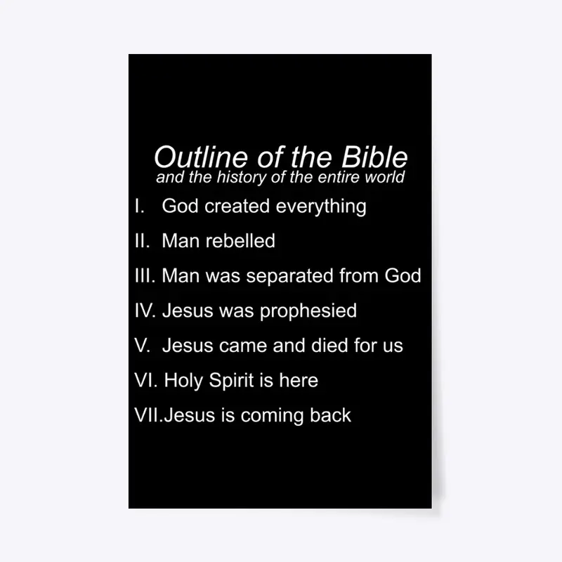 Outline of the Bible